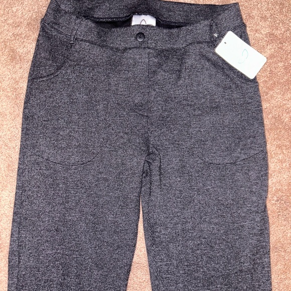 Yogipace Women's Petite Straight Leg Yoga Dress Pants - Picture 6 of 6
